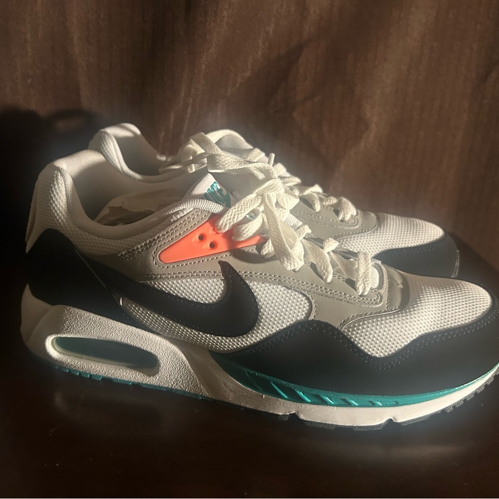 Nike Air Max Sneakers - Black, White, and Teal - Picture 3 of 6